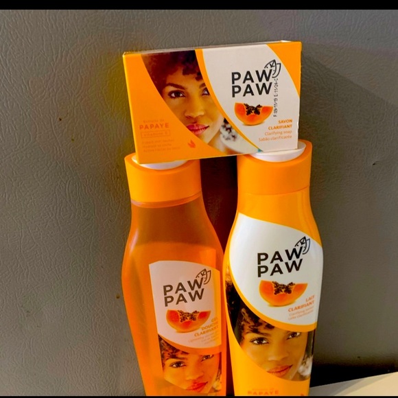 3 PCs lightening papaya set